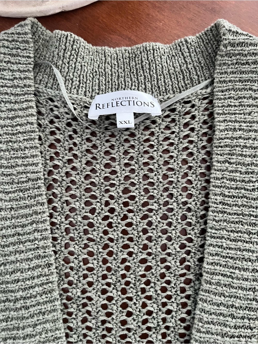 Northern Reflections short sleeve cardigan - Picture 2 of 4